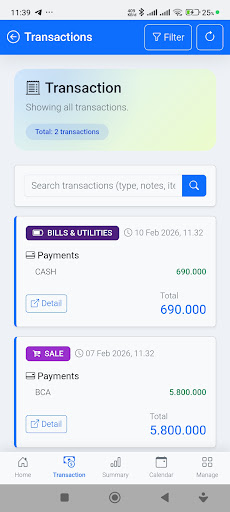 Fymon Daily Finance screenshot 2