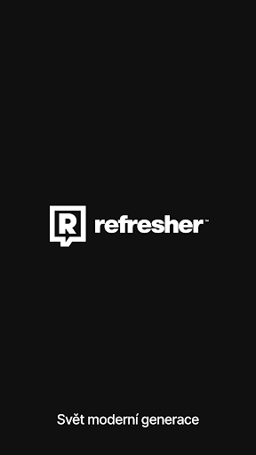 Android application Refresher Česko screenshort