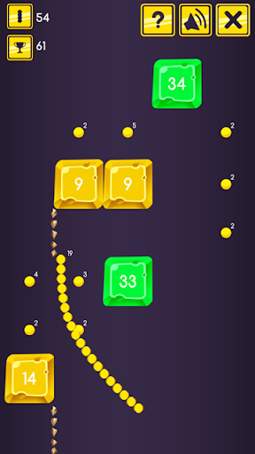 Android application Snake and Bricks screenshort