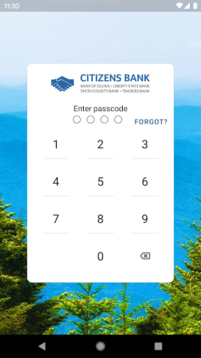 Android application My Citizens Bank of Lafayette screenshort