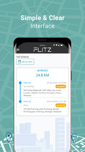 Android application Flitz Agent screenshort