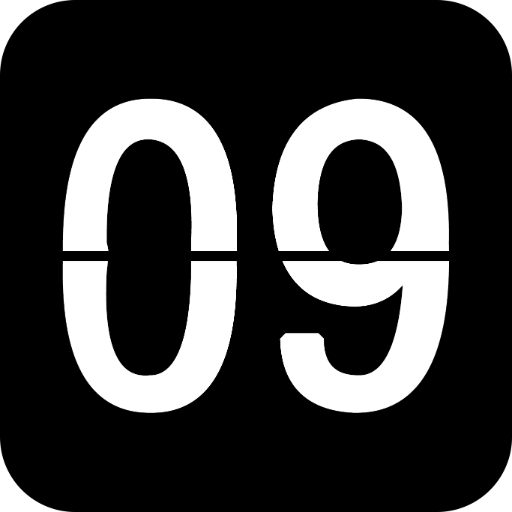 嘀嗒时钟-桌面翻页时钟 logo