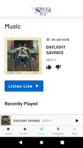 Kowaliga Country 97.5 Screen 3