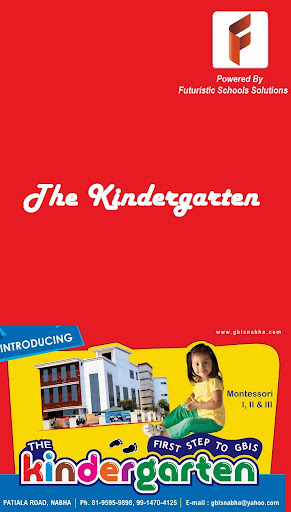 Android application The kindergarten screenshort