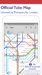 Tube Map - TfL London Underground route planner screenshots 1
