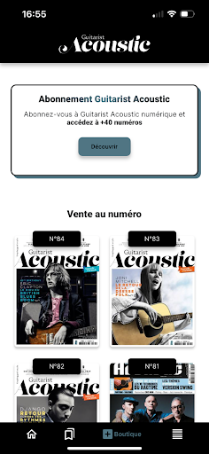 Guitarist Acoustic•Bleu Petrol Screen 3