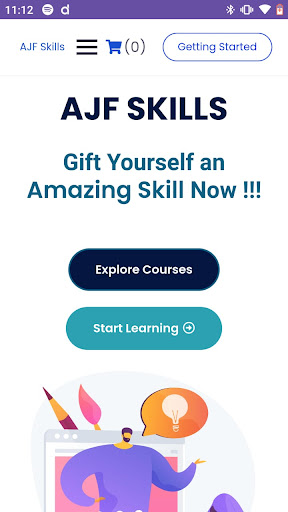 Android application AJF SKills screenshort