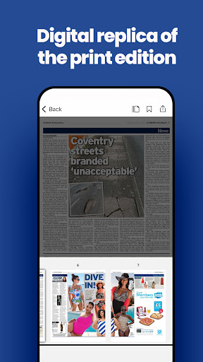 Coventry Telegraph Newspaper Screen 3