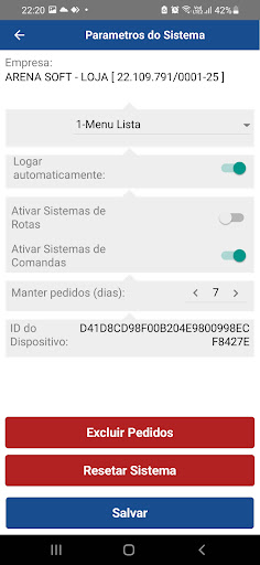 Easy Vendas Mobile Screen 3