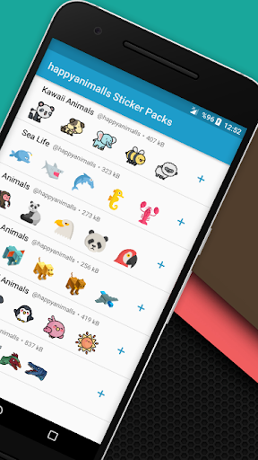 Happy Animals Sticker for WP Screen 2