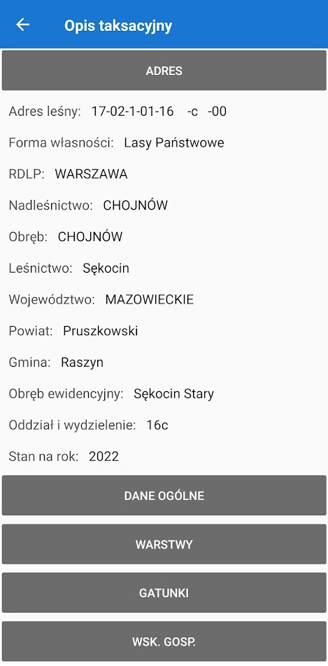 #8. mBDL (Android) De: Biuro Urządzania Lasu i Geodezji Leśnej