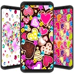 Cover Image of Download Cute Heart Wallpaper HD  APK