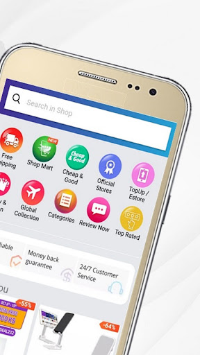 Shop.com.mm Lite App Screen 2