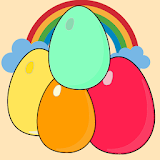 baby egg catcher icon