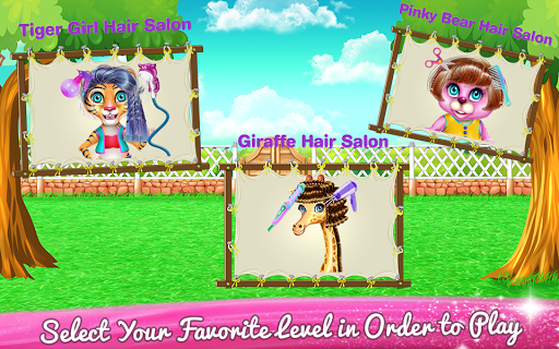 Crazy Hair Salon at Zoo