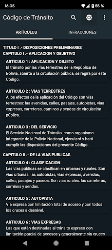 Código de Tránsito - Bolivia Screen 2