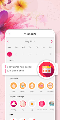 Period Tracker Period Calendar Screen 2