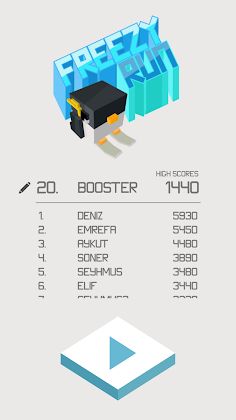 Freezy Run -  Endless Penguin  - Screenshot 1
