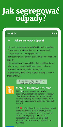 Gdzie wyrzucić? Segregowanie o Screenshot 3 - AppWisp.com