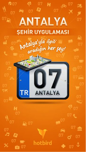 Android application Antalya Şehir App screenshort