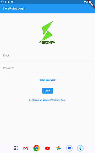SavePoint Screen 3