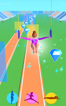 #2. Gymnastic Run (Android) By: Going Gold Games