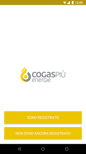 Android application Cogaspiù Energie screenshort
