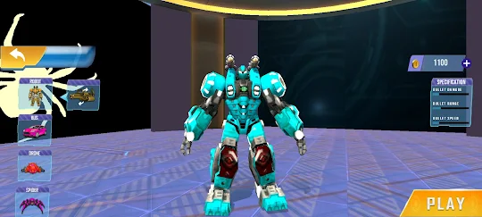 Robot War: Robot transformers