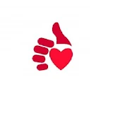 Mathematical heart icon
