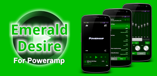 Poweramp Emerald Desire Skin Apps On Google Play