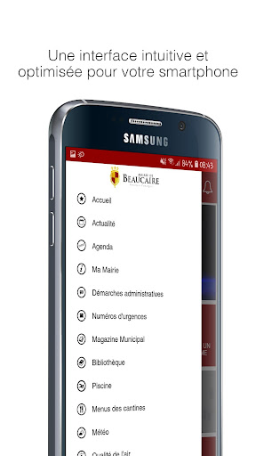Android application Beaucaire screenshort