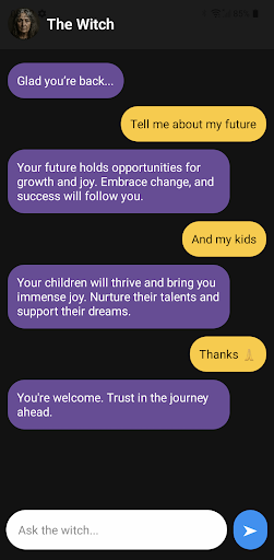 The Witch is listening