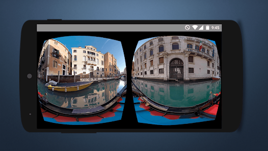 VR AR 360 gafas de realidad virtual de cartón para teléfono móvil aislado  sobre fondo blanco. Dispositivo para ver películas para viajes y  entretenimiento en Fotografía de stock - Alamy