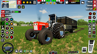 Cargo Tractor Driving Game 3D - Screenshot 1