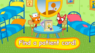 Game screenshot Kid-E-Cats：動物病院。 注射 mod apk