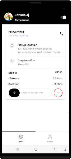Taxi Baghdadi Sooq Driver Screen 3
