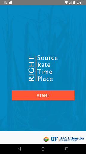 Android application 4Rs Nutrient Management screenshort