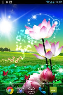 Lotus Live Wallpaper For PC installation