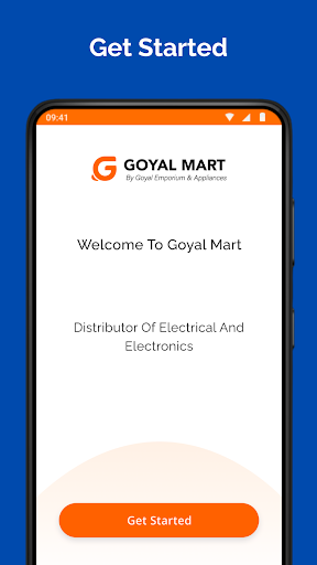 Android application Goyal Mart screenshort