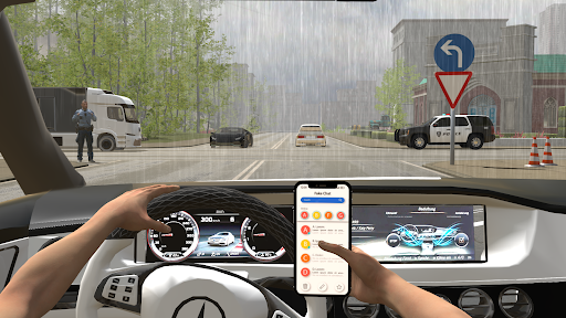Driving Simulator Car Game Screen 2
