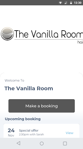 Android application The Vanilla Room screenshort