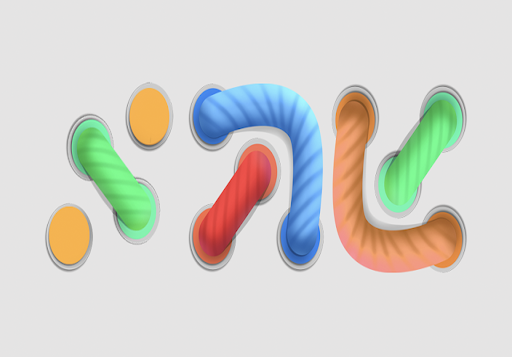 Tangle Sort , puzzle game Screen 2