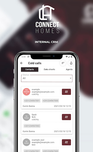 Connect homes Screen 2