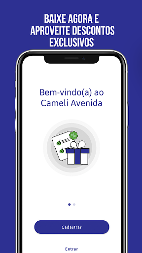 Android application Cameli Avenida screenshort