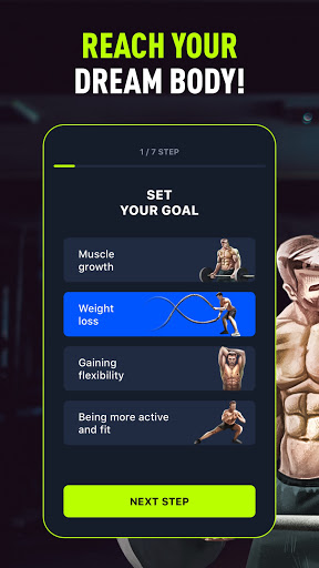 Android application Muscle Master screenshort