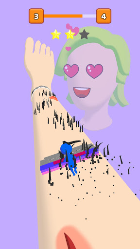 Android application Shaving Runner screenshort