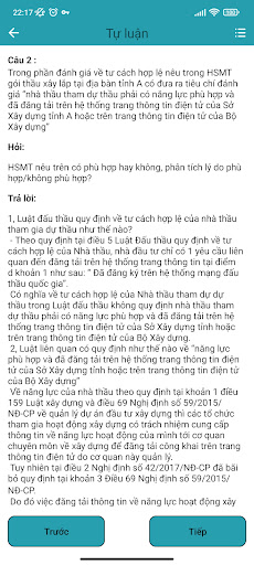 Ôn thi đấu thầu