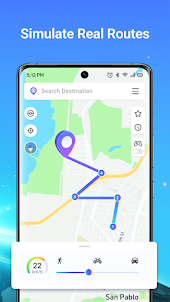 iAnyGo:Fake GPS, JoyStick