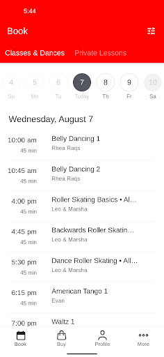 Screenshot of ATOMIC Ballroom