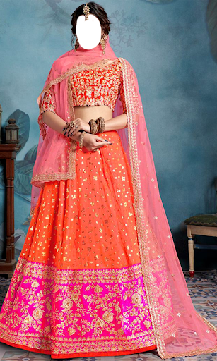 Half saree Photo Suit